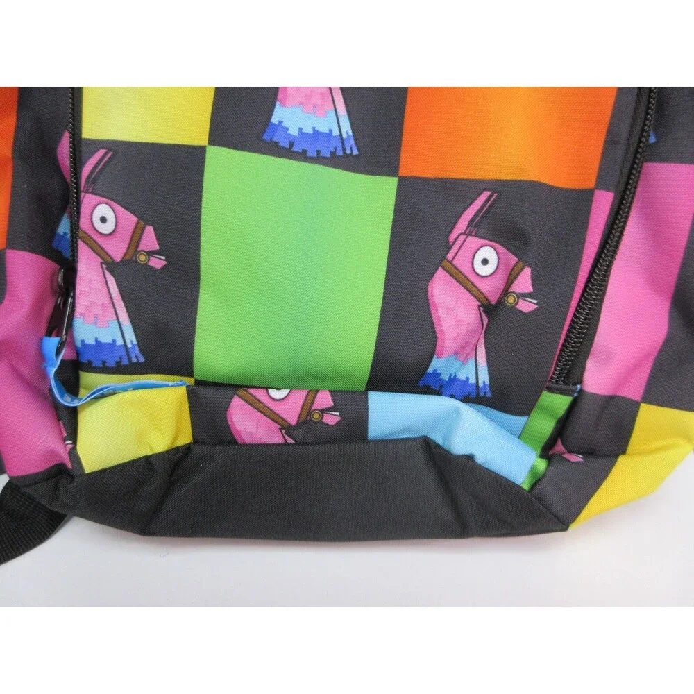 Fortnite Backpack  Amplify Sling Rainbow Checkered Llama Loot Pinata 15